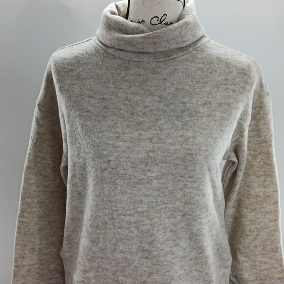 A New Day Sweater Tan Turtleneck Comfy Warm Stretch Long Sleeve Womens Size XS - Picture 2 of 5
